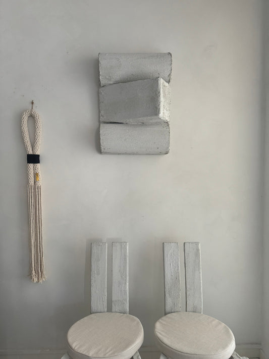 "Concrete Wall Sculpture" - Sculptural Wall Artwork by Lara Hutton