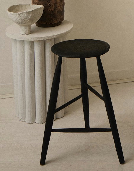 Hand Carved Stool #1