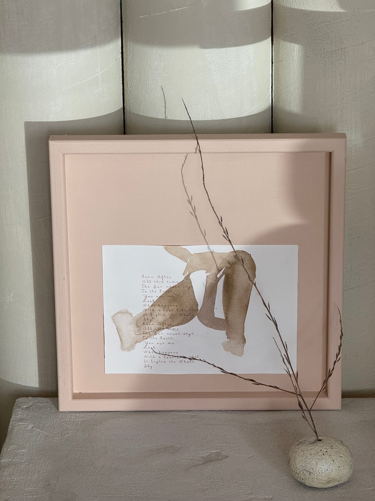 Heidi Moore - Watercolour Poem